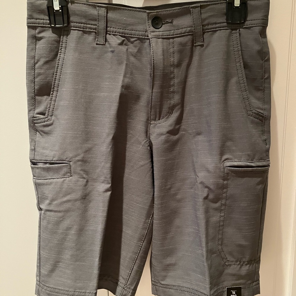 Urban Pipeline Gray Cargo Shorts Classic Fit